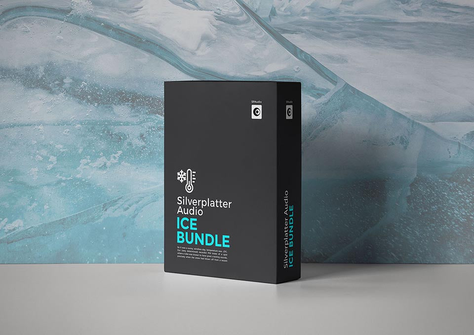 Fulll Ice sound effects library including ice impact sfx, ice creaking sounds, ice footstep foley and ice shatter audio and more.