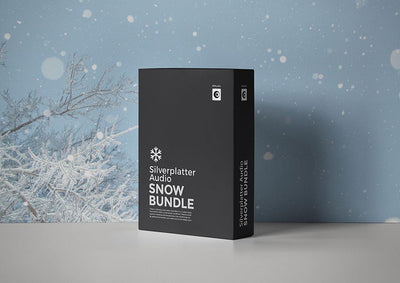 Snow sound effects library bundle with snow impact sfx, snow footsteps foley, shovelling snow audio, snowball sound, and more.