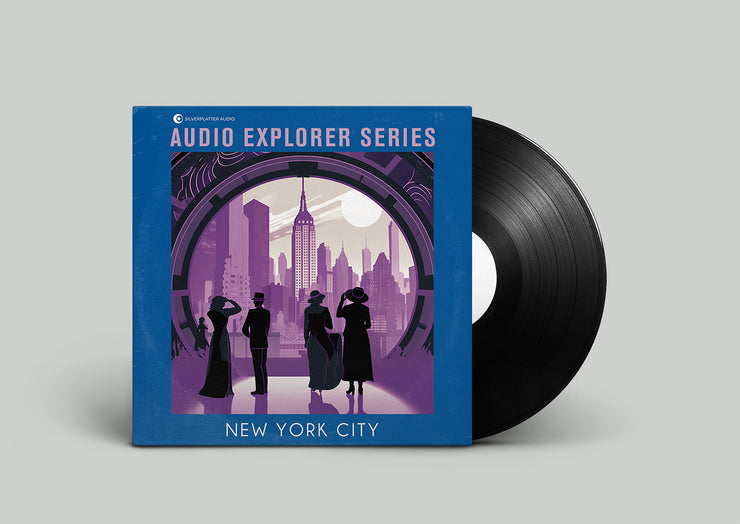 New York ambience sound effects library by Silverplatter Audio