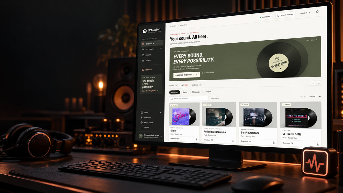 SPAStation, the free Silverplatter Audio library manager