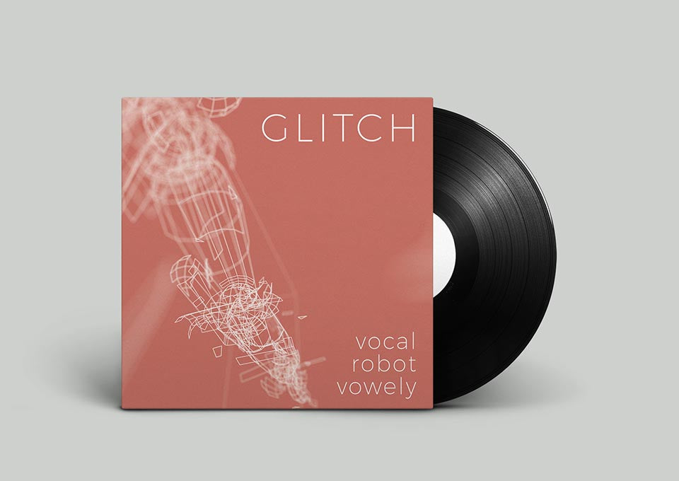 Talking robot Glitch sound effects library for music production and glitch sfx for trailers, film and glitchy robot vocal audio.