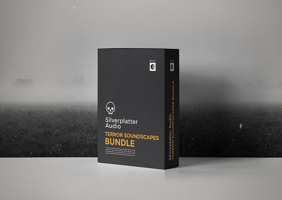 Bundle of Horror Sound effects library including 5 libraries of creepy audio, scary sfx, drones, horror trailer music and more.