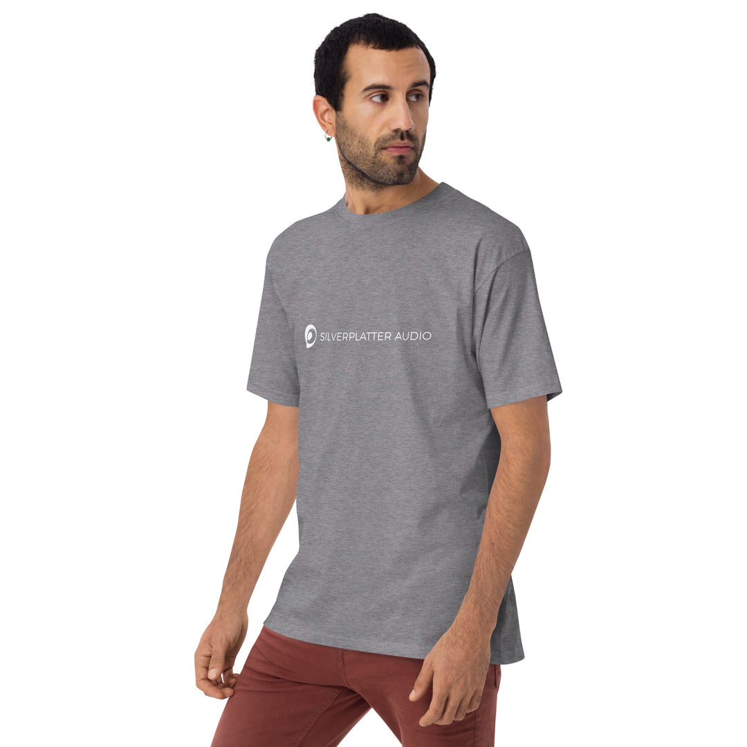 Silverplatter Audio men’s premium heavyweight tee