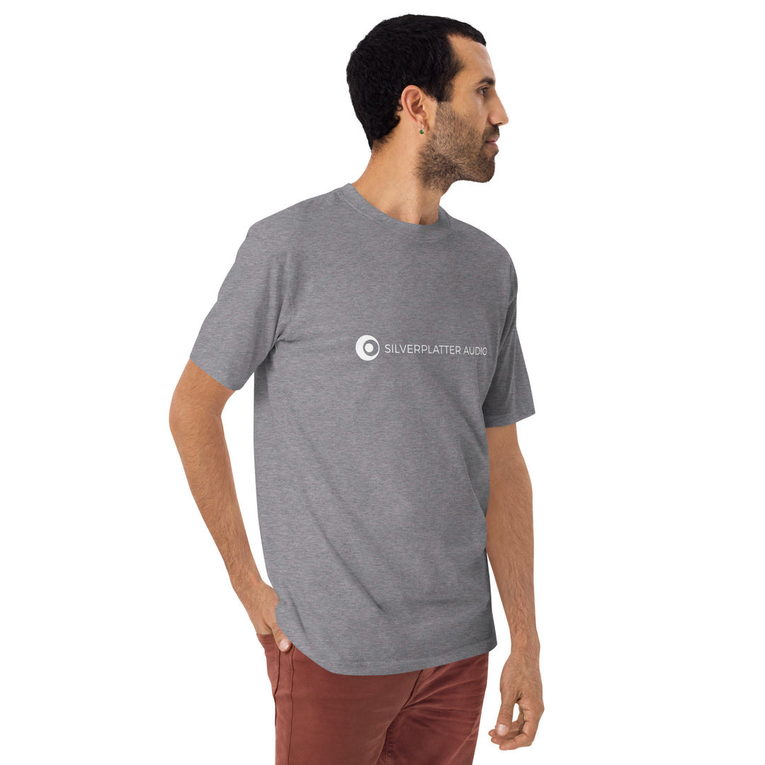 Silverplatter Audio men’s premium heavyweight tee